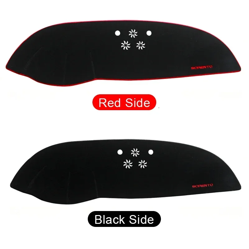 

For Kia Sorento 2015~2024 Car Dashboard Cover Sun Shade Anti-Glare Sun-proof Anti-UV Carpets Dustproof Protector Mat Accessories