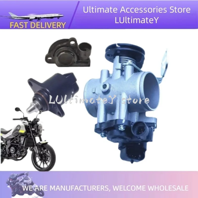 

Fits Benelli TRK251/BJ250-15E/18 - Throttle Body + IACV Idle Motor + TPS Sensor Kit Little Leoncino