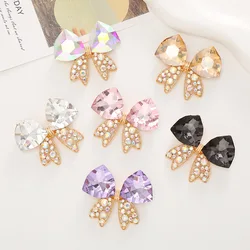 Free Shipping 20pcs/lot Flat Back Rhinestone Button For Hair Flower Wedding Invitation DIY Flower Centerpiece LZY092
