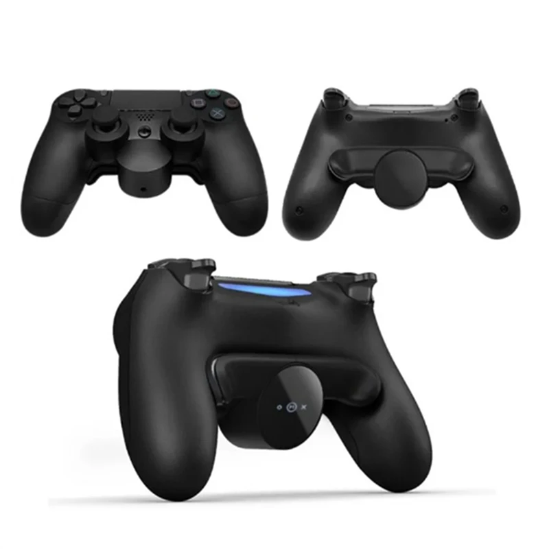 Acessórios de alça preto para ps4 gamepad botão traseiro fixação joystick botões traseiros