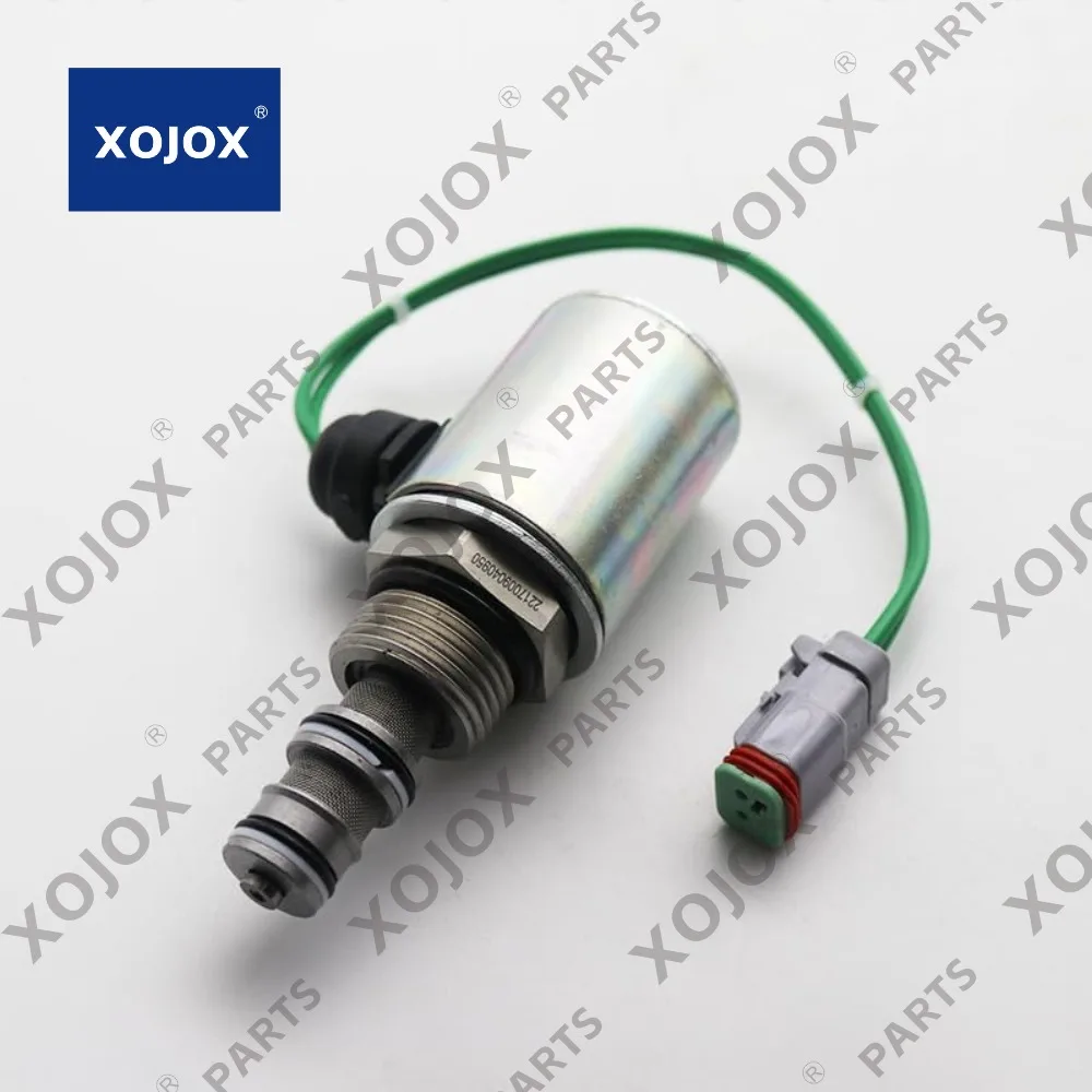 Válvula Solenoide XOJOX 147-5399 1475399 para cargadora de ruedas 24H 824G 825G 826G 950F 960F 970F 980G 992D 992G 994F piezas de repuesto