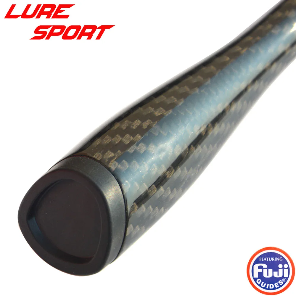 Imagem -03 - Lulesport 3k Tecido Carbono Unibody 41cm Moldado Carretel de Aperto do Assento Alça Triangular Butt Fuji Kdps16 Haste Edifício Reparação Componente Diy