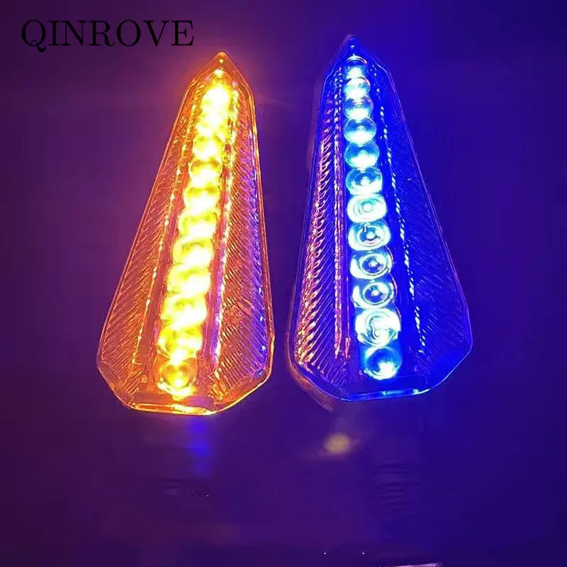 

LED Motorcycle Turn Signal Light 12V 2 in 1 Turning Lamp Universal direction indicator Lamp For Suzuki CFMOTO 150 250 450NK VOGE