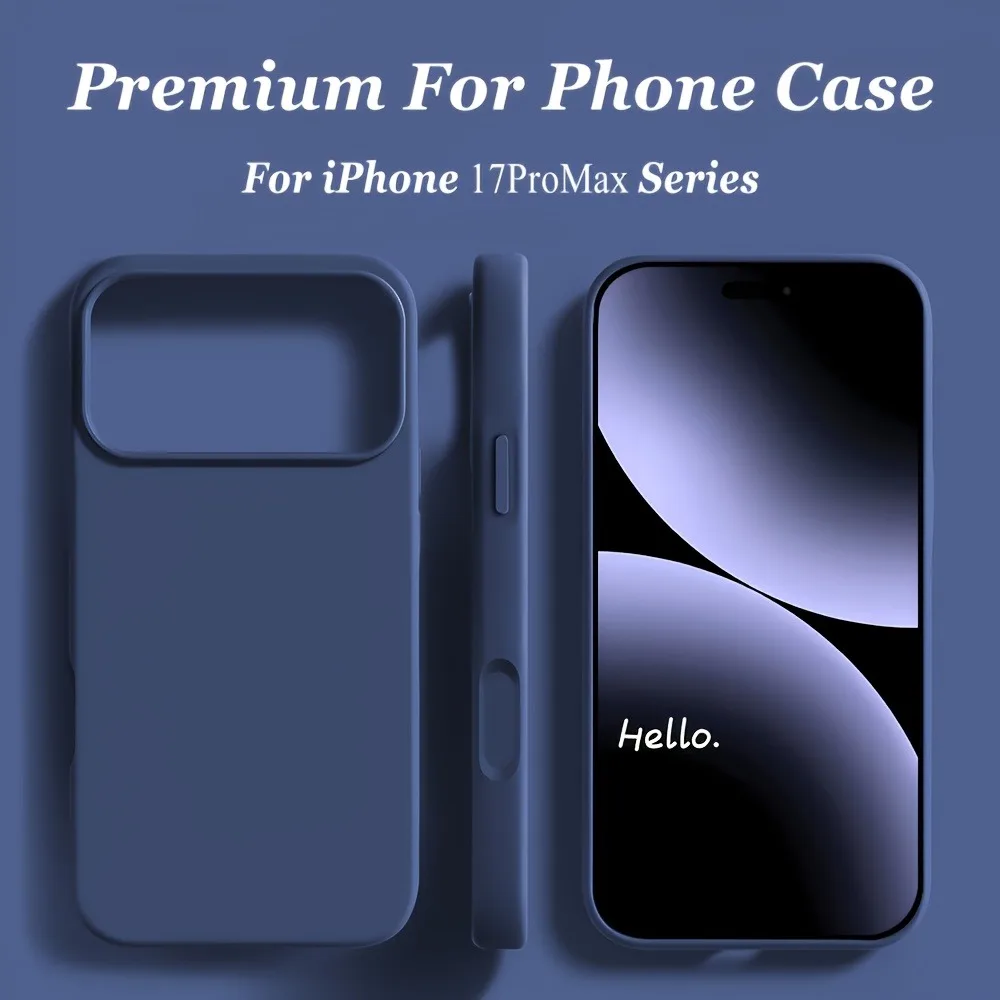 Flüssigsilikonhülle für iPhone 18 17 16 Pro Max, weiche TPU-Hülle für iPhone 17 18 Pro, stoßfeste Schutzhülle für iPhone 15 14 Pro Max – Detail 6