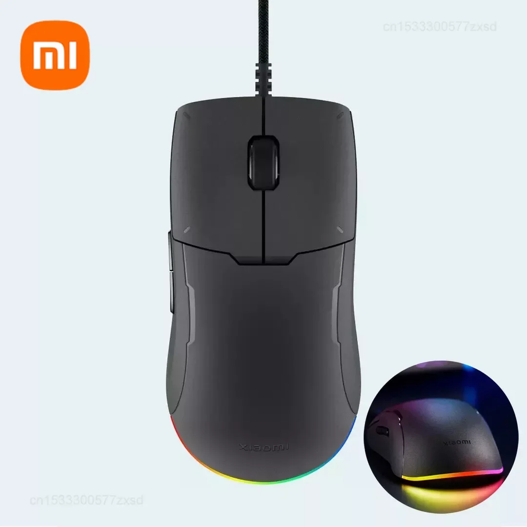 Мышь игровая Xiaomi Lite с Rgb-подсветкой, 220 дюйма