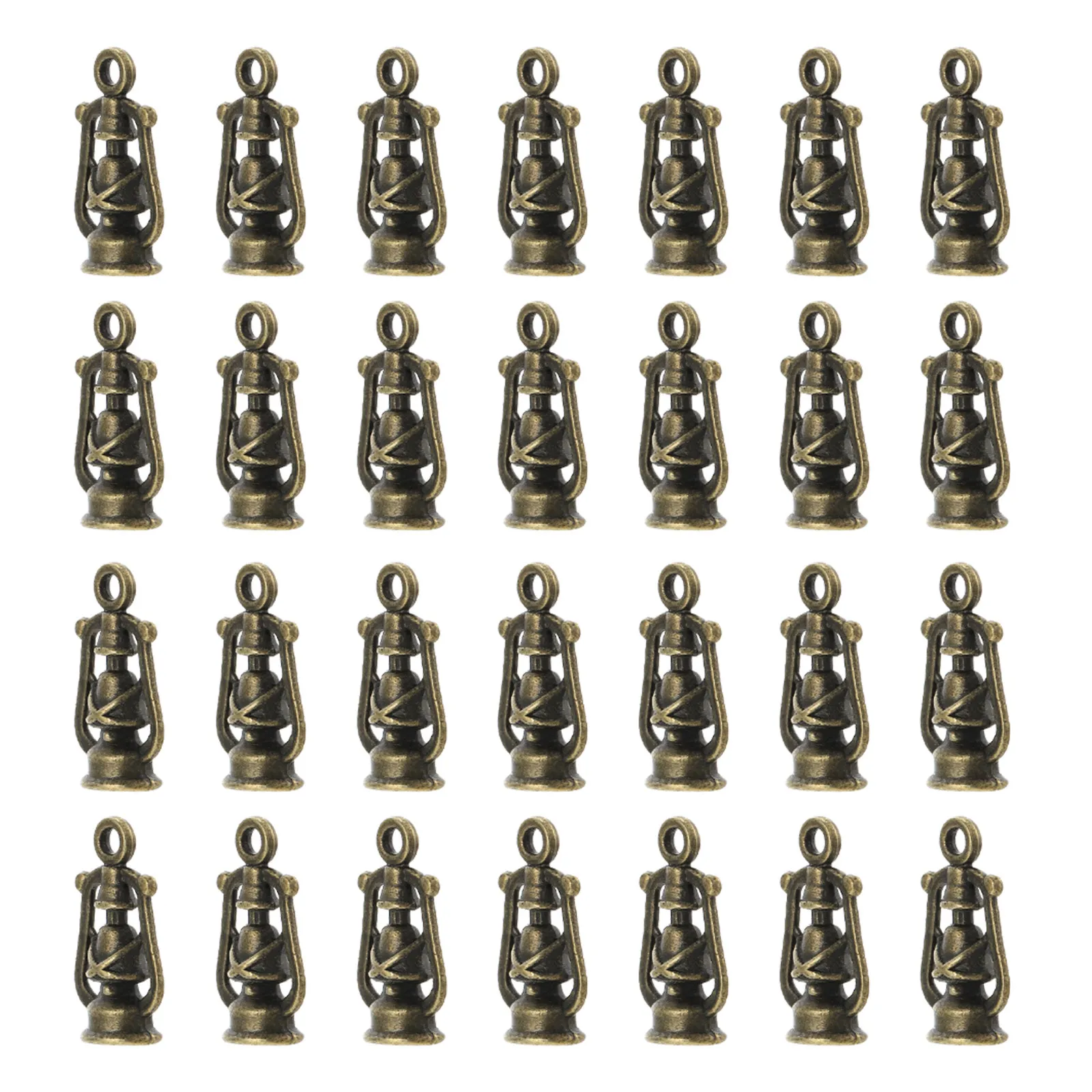 

100Pcs Retro Alloy Charms DIY Jewelry Making Pendants Creative Lamp Necklace Bracelet Earring Decorative Hanging