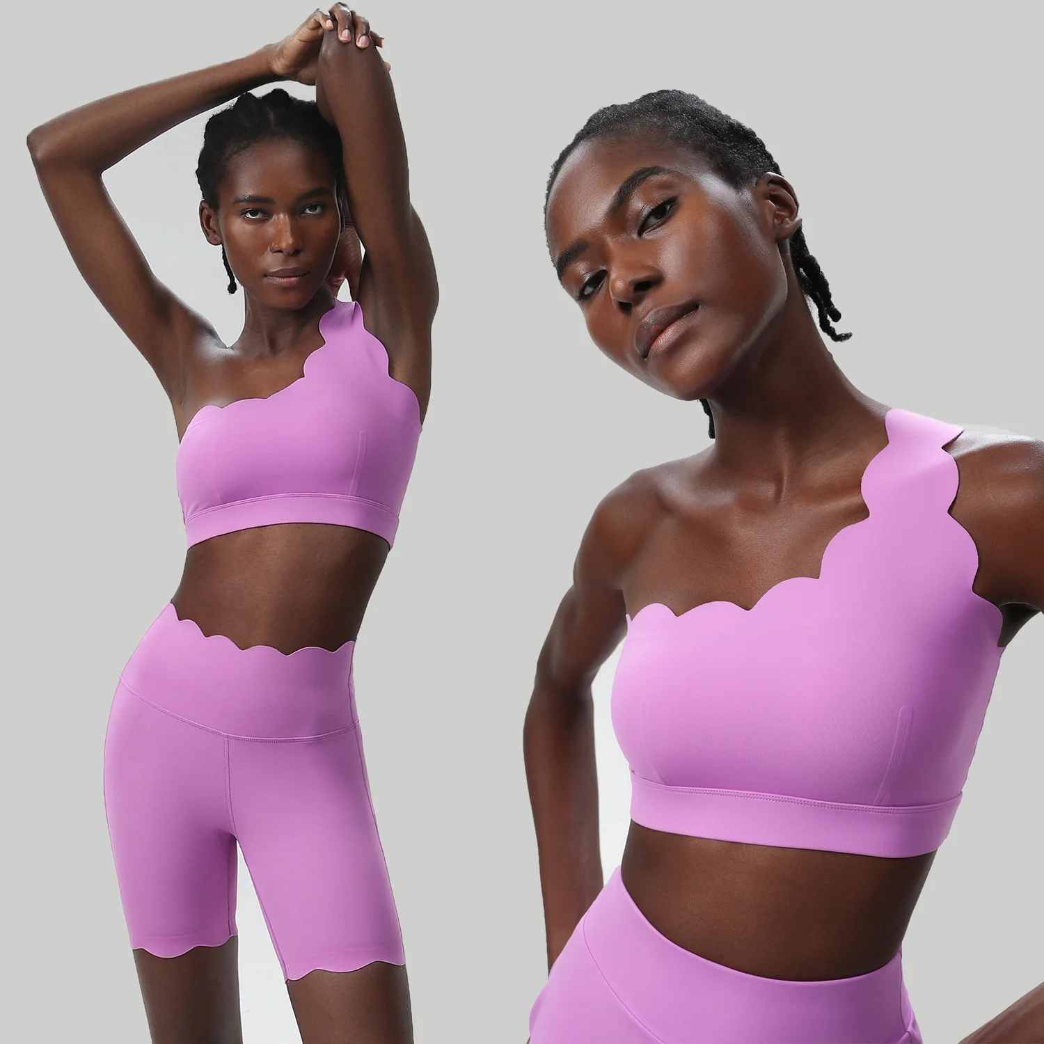 

Женский спортивный костюм SharpStar из 2 предметов: комплект для фитнеса и йоги с эффектом «облачной» мягкости, быстросохнущий, для бега, шорты для пилатеса, большие размеры