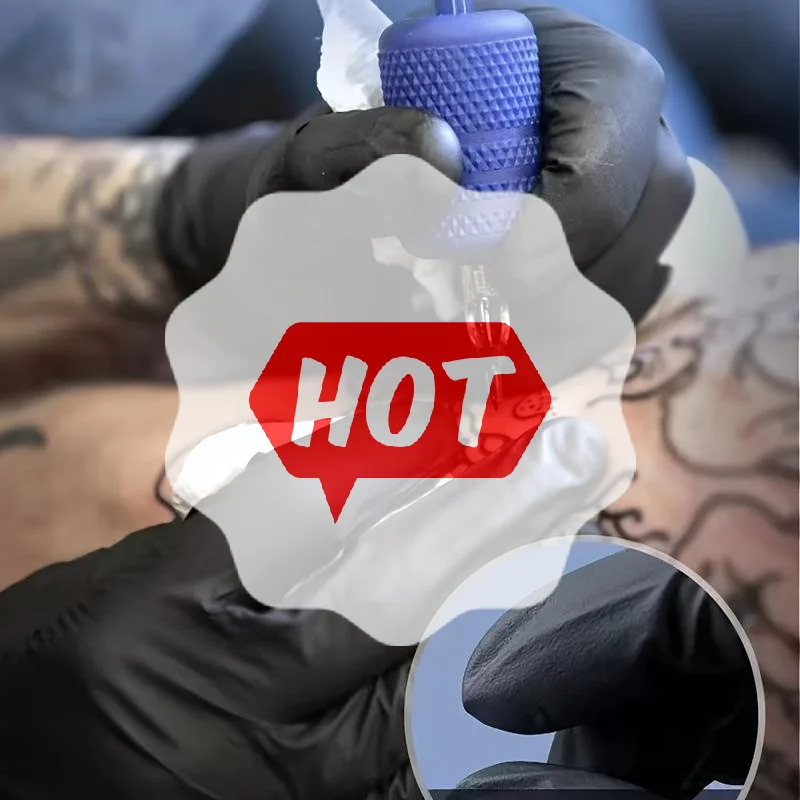 100 قطعة قفازات النتريل السوداء القابل للتصرف للاستخدام المنزلي اللاتكس الحرة مسحوق الحرة قفازات التنظيف أدوات تصفيف الشعر الوشم