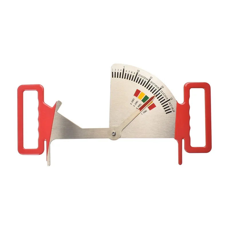

Stainless steel feeding management ruler, pregnant sow fat measurement guide, feeding caliper