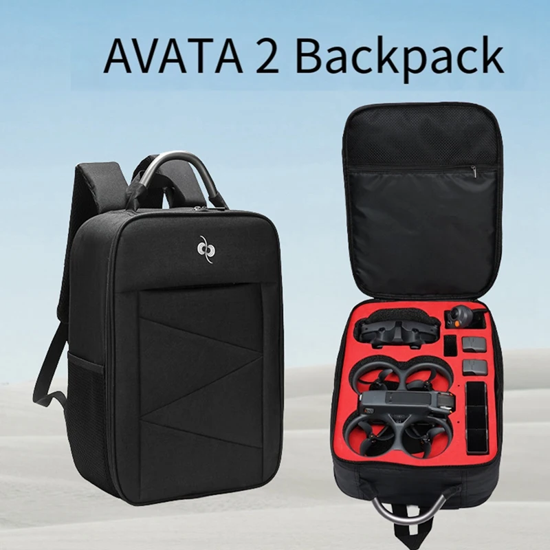 

For DJI Avata 2 Backpack UAV Storage Bag For DJI Avata 2 Remote Control Storage Case