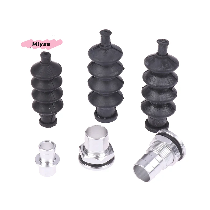 RC Boat Available Aluminium Fittings And Rubber Bellows Radio Box Seals Ideal For Servo Push Rod Seal To Rudder Parts