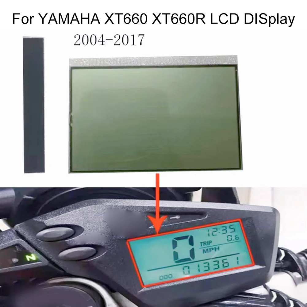 Glass Material Motorcycle Dashboard LCD Screen Display Speedometer Instrument Cluster For XT660 XT660R 2004-2017