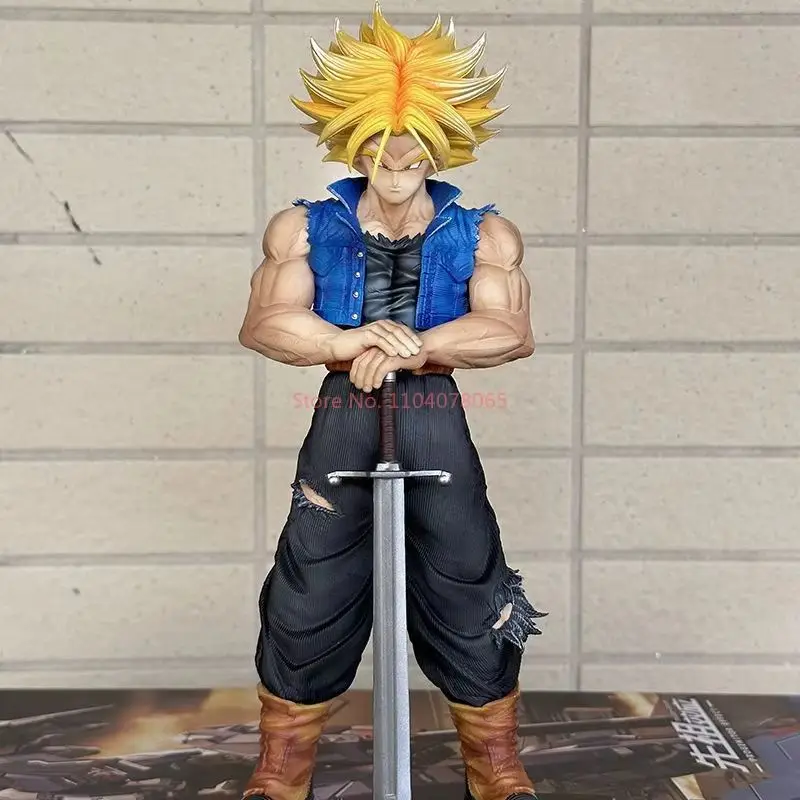 Anime Dragon Ball Z Figurine Trunks Figure Future Trunks Action Figures 25cm Pvc Statue Collection Model Toys For Children Gifts