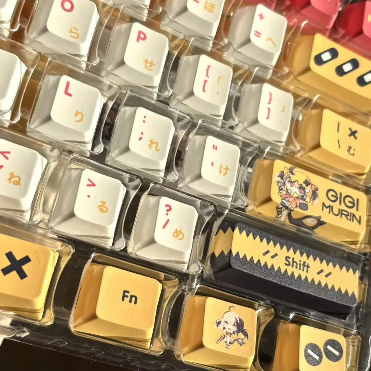 Gigi Murin Key Cap Hololive Vtuber Keycaps MOD PBT DYE Sublimation