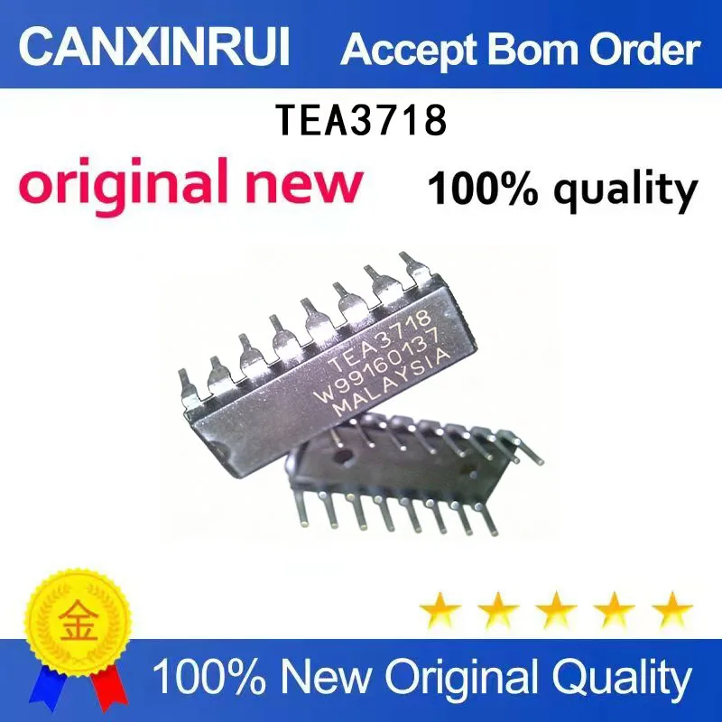 

（5-100 pieces）Brand new original TEA3718 DIP integrated chip IC in stock