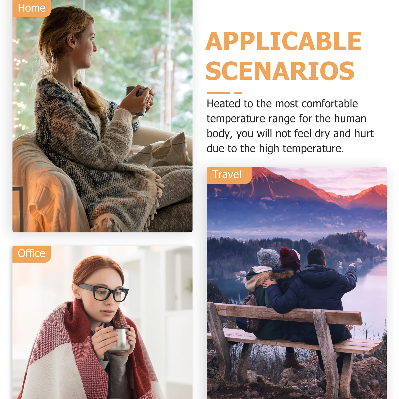 

1Set USB Electric Heated Gloves Winter Warm Windproof Thermal Mitts for Outdoor Sports Skiing Driving Hand Warmer Gear