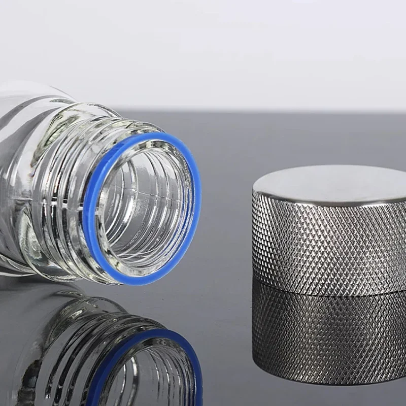 reagent-bottle-stainless-steel-bottle-cap-gl25-gl32-gl45-lab-glass-bottle-cap-sampling-cap-acid-and-alkali-resistant-solid-cap