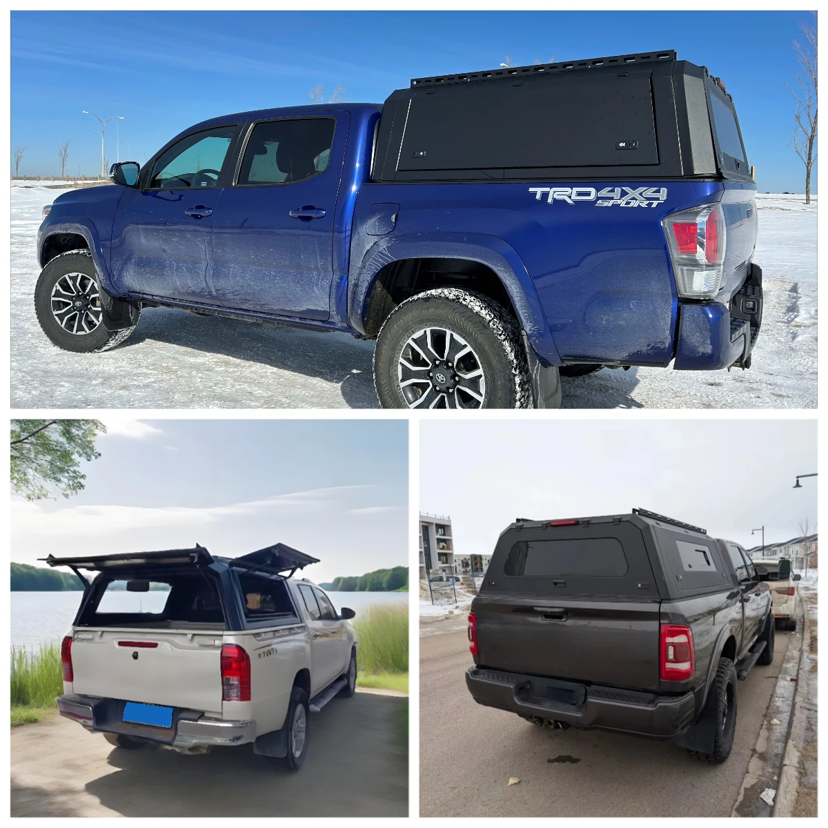 

Pickup Canopy Aluminum Alloy or Steel Steel Pickup Hardtop Canopy for Tacoma 5ft