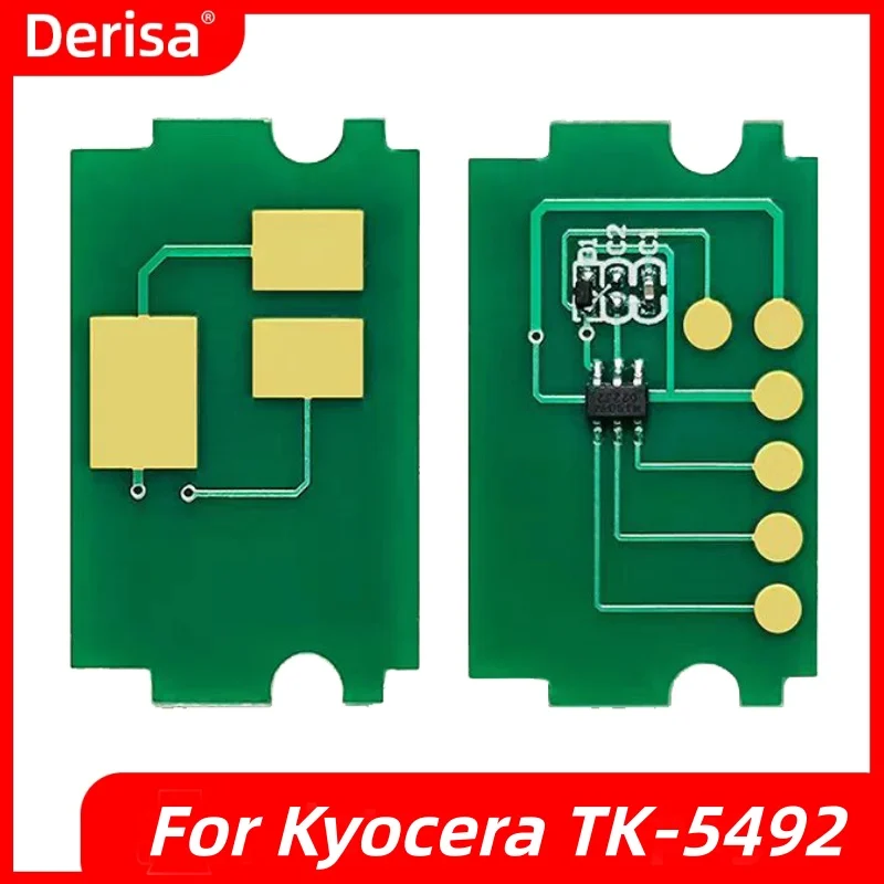 

1 комплект, 4 шт. чипов тонера TK-5492 CMYK для Kyocera ECOSYS PA2101cx PA2101cwx MA2101cfx MA2101cwfx