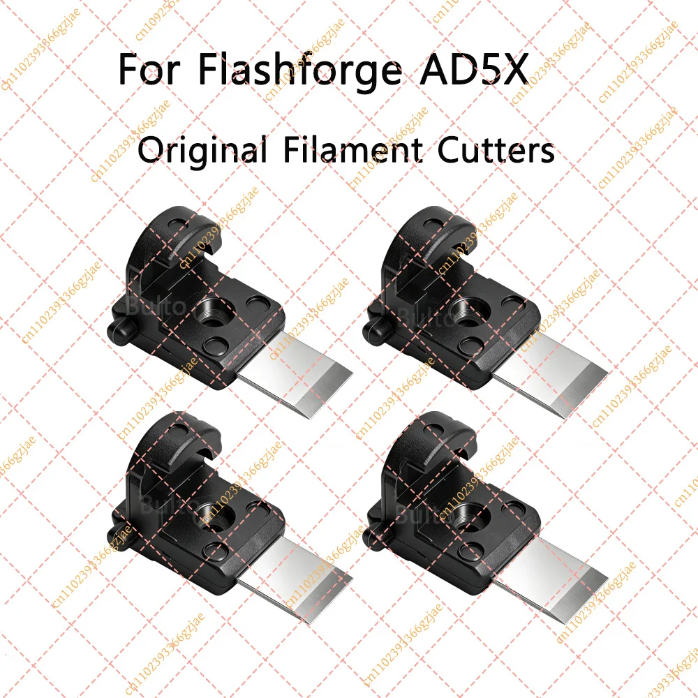 4Pc  For Flashforge AD5X Filament Cutter For Flashforge Ad5x Accessories - 3D Printer Parts