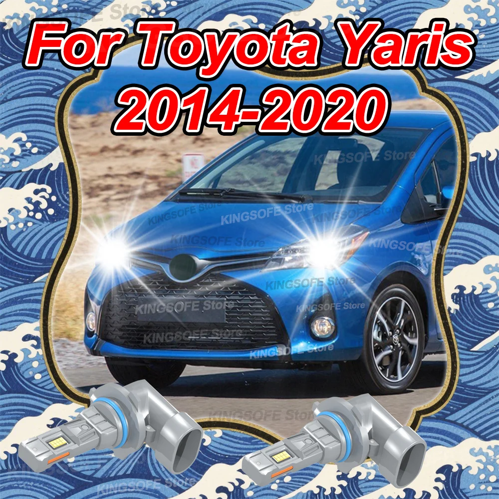 

2Pcs 180W Turbo LED Headlight Bulbs CANBUS Lights 6000K For Toyota Yaris 2014 2015 2016 2017 2018 2019 2020