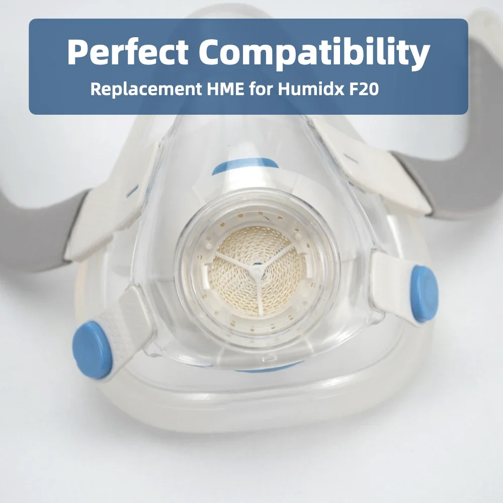 6pcs Waterless Humidifier Filters for Resmed Airfit F20 Full Mask Nasal CPAP Compatible with Humidx - view 2