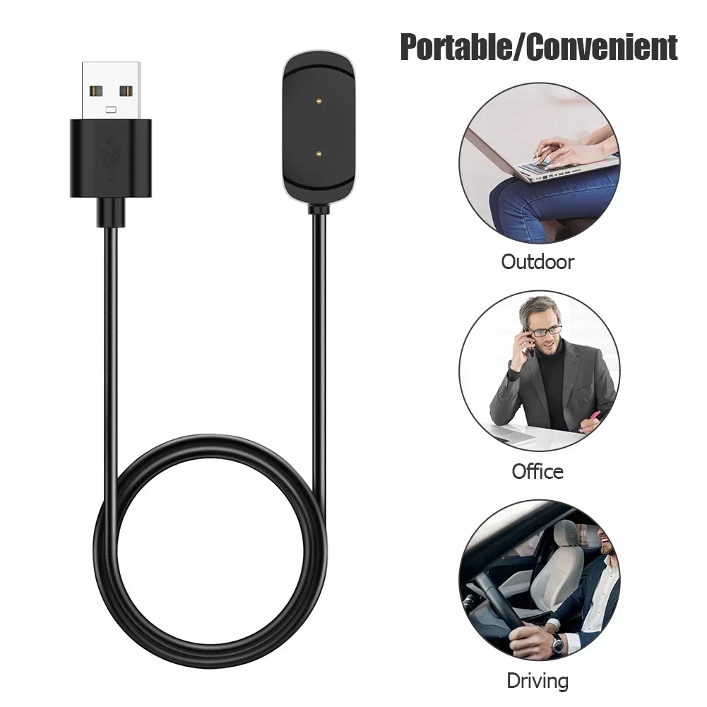 USB Charging Cable For Amazfit T-Rex GTR 42mm 47mm Smart Watch GTS Smart Watch USB Charger Wire Cable