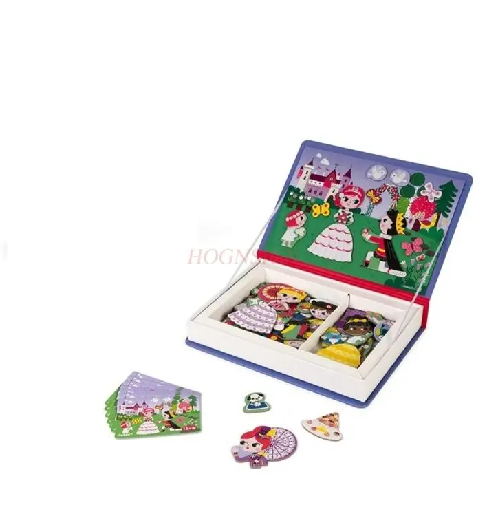 1 صندوق لغز مغناطيسي للأطفال لعبة ألغاز المهرج المغناطيسي #4