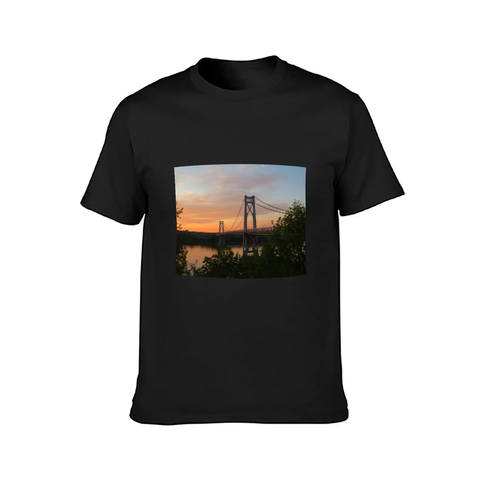 Poughkeepsie, New York, Mid-Hudson Bridge T-Shirt funnys hippie clothes mens clothes