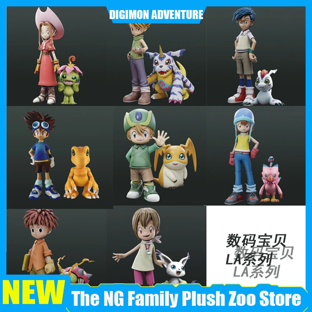 

Digimon Adventure Figures Yagami Taichi Ishida Yamato Yagami Hikari Takaishi Takeru Digimon Action Anime Figure Model Toys Gifts