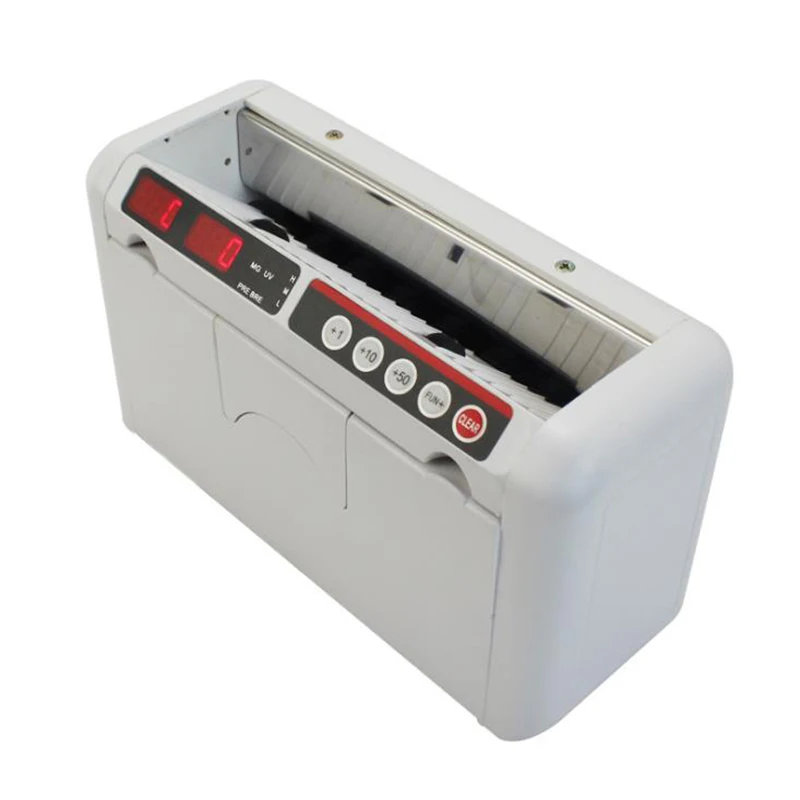 110V/220V Portable LED Disply Fake Money Detector Bill Counter For Most Banknote Bills Cash Counters Cash Counting Machine