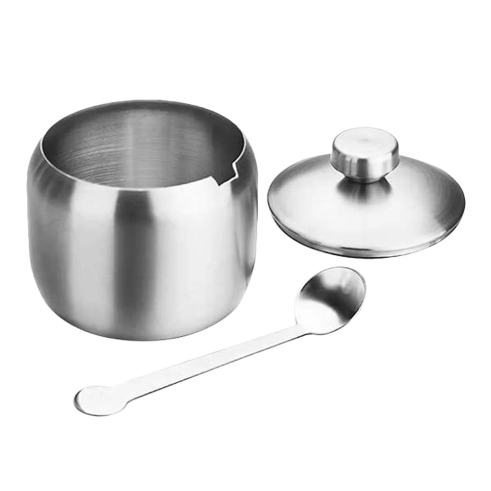 

Stainless Steel Seasoning Box Freshness Preserving Odor Free Easy Clean Kitchen Spice Organizer Multi Function Condiment