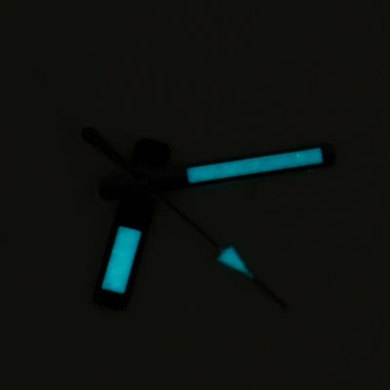 لساعة NH35 الأيدي المعدلة يمكن نموذج أيدي ساعة مضيئة C3 معدنية لحركة NH36 قرص 28.5 مللي متر