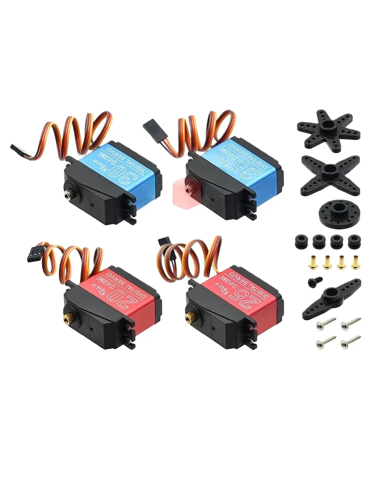 High-torque metal gear digital servo motor 20KG, 25KG, 30KG, 35KG for robotic arm and robot