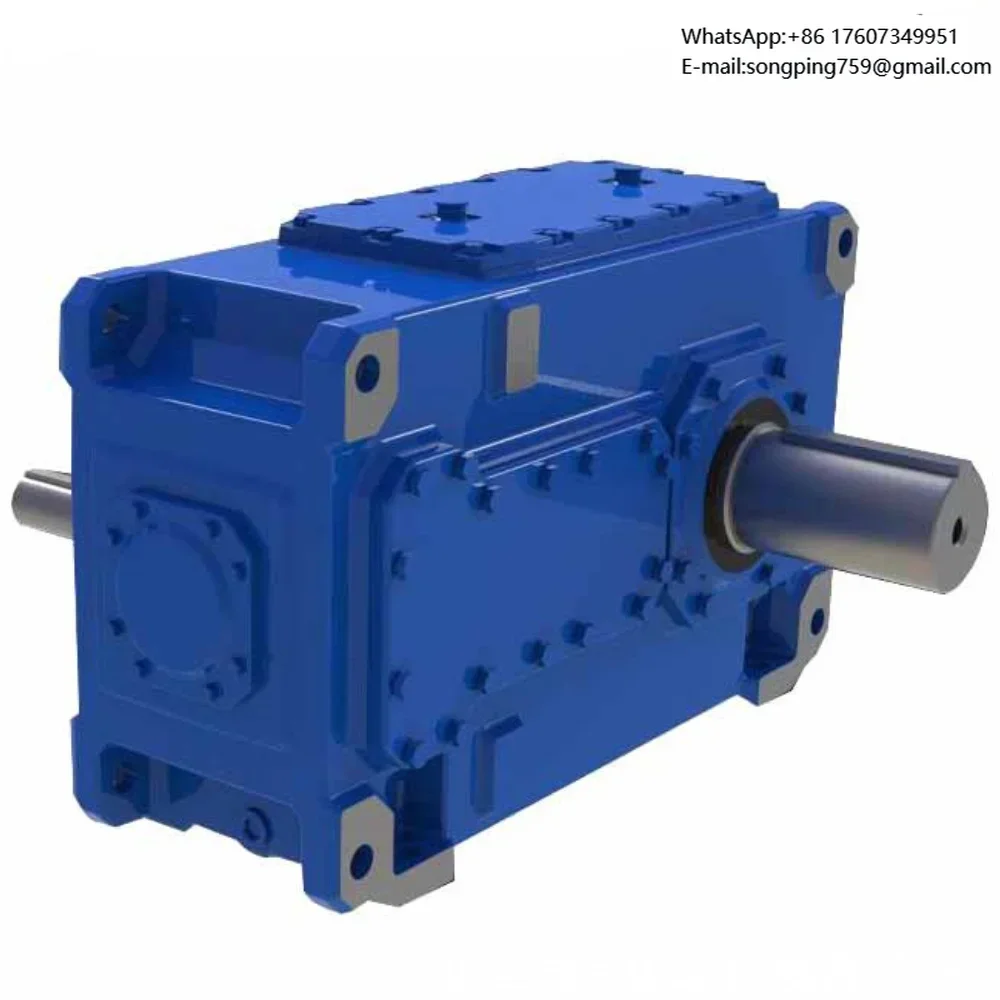 Factory Parallel Shaft Gearbox Heavy Duty Helical Bevel Gearbox Industrial Gearbox