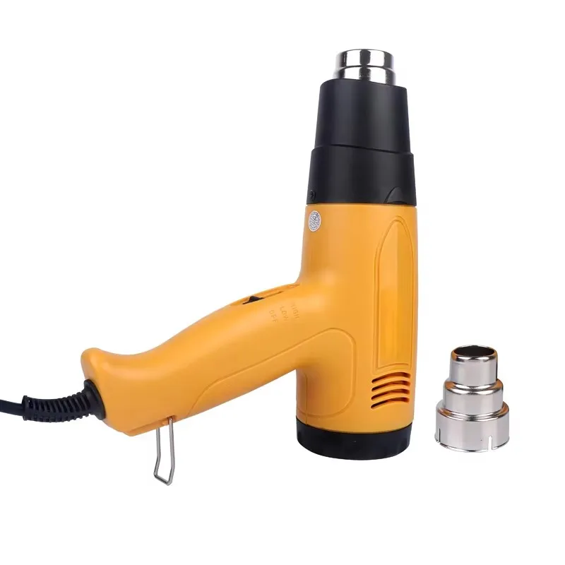 1600W 220V เกรดอุตสาหกรรม HOT AIR GUN ฟิล์มหดอุณหภูมิควบคุมไฟฟ้าปรับอุณหภูมิ HOT AIR GUN เครื่องมือ