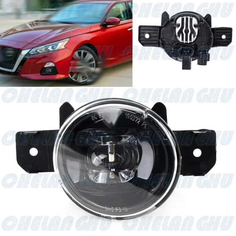 

For Nissan Altima 2019 2020 2021 2022 Car accessories Left Side Front Bumper LED Fog Lights Lamp 26155-6ca0a