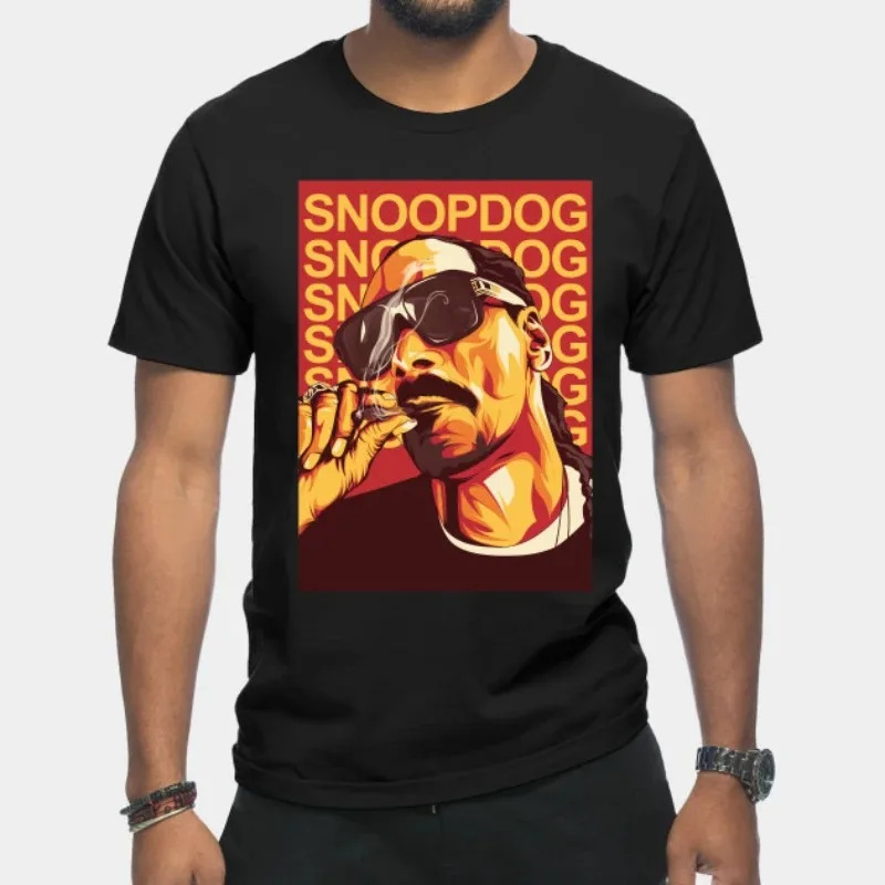 Summer Snoop Dogg Hip Hop T Shirt uomo donna Rap Singer Hip Hop Dj Fashion T-Shirt Rock Kid Harajuku Tees uomo abbigliamento Tee