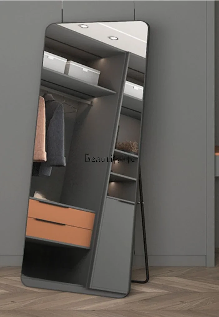 

pg45Full-Body Floor Dressing Slimming Selfie Full-Length Mirror Clothing Store Dedicated Stereoscope