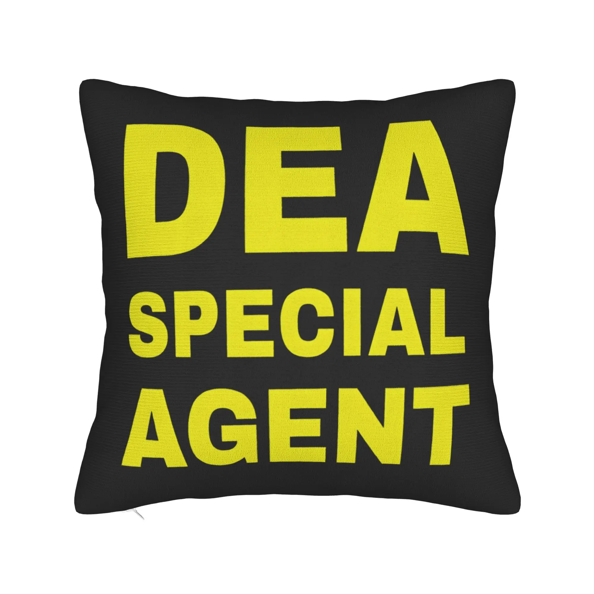 DEA Special Agent Drug Enforcement Administration Pillow Case  Novelty Pillow Cover Soft Pillowcases Sofa Couch Bed Living Room