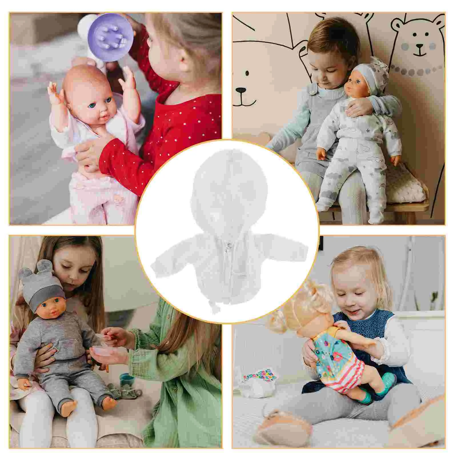 Giacca Bjd Mini Accessori Abbigliamento Vestiti e Felpe con cappuccio Camicie Figura Decorazione in miniatura per casa delle bambole