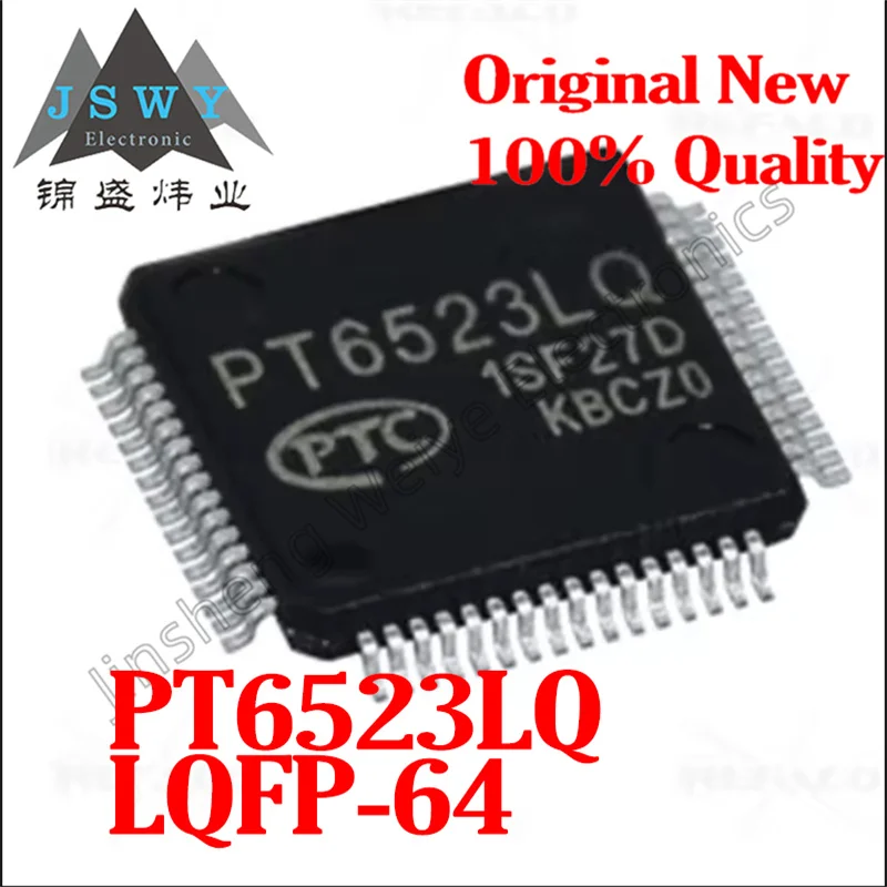 

(1/5PCS) PT6523LQ PT6523 QFP-64 LCD display driver chip New original stock Fast delivery