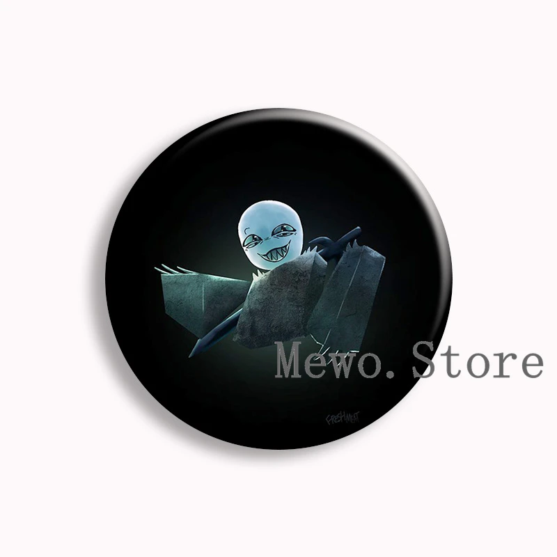 Dod Pursuer Anime Soft Button Pin Forsaken Dead Of Death Brooches Badge Bag Decor Jewelry Gamer Collect