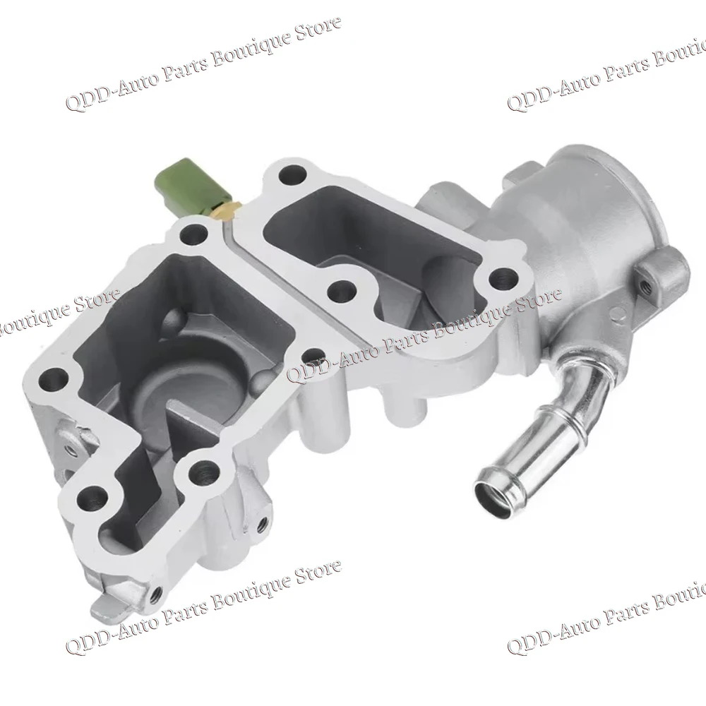 1336.Y8 1336Y8 1336.P9 1336P9 9654775080 FOR CITROEN C2 C3 PEUGEOT 206 207 307 1007 1.1 1.4 Thermostat Housing Water Flange view 2
