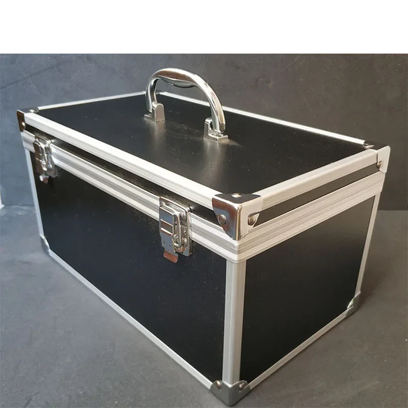 30x17x16cm Aluminum Alloy Tool Case Portable Outdoor Vehicle Kit Box Equipment Safety Equipment Instrument Case Suitcase Outdoor