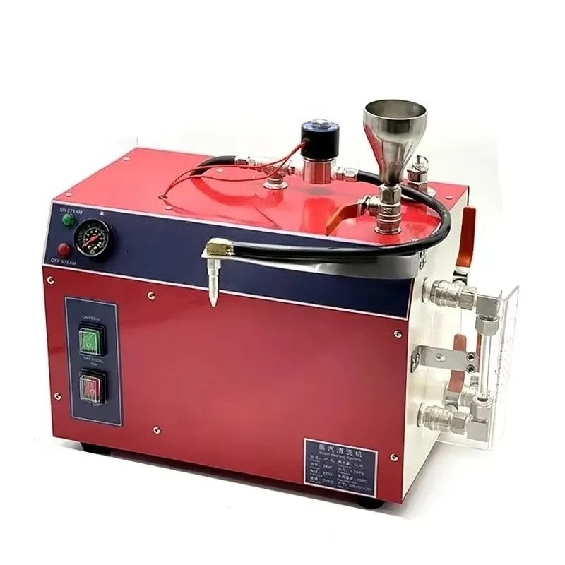 Upgrade High Pressure Jewelry Steam Cleaner Industrial Silver Jewelry Electroplating Decontamination Machine