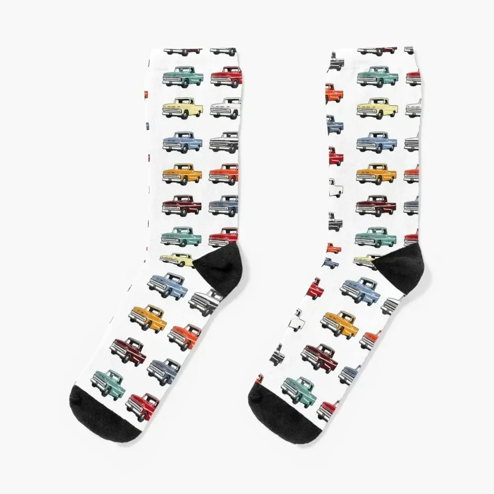 

60's C Truck Socks kids Stockings man anti-slip christmas stocking Socks For Women Men's