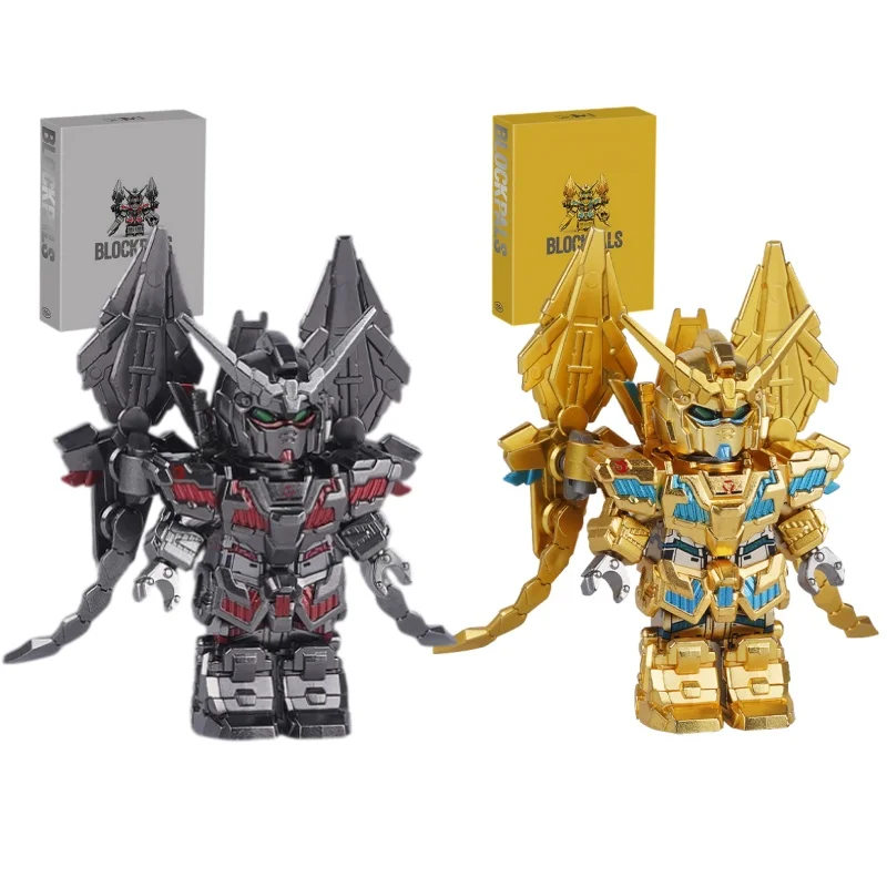 New Transformers Building Blocks Optimus Prime Megatron Bumblebee Assembly Model Toys Desktop Ornament Collection Gift