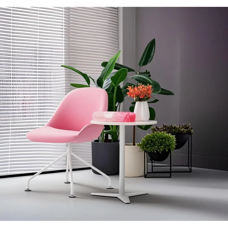 custom.Modern European-Style High Quality Office Reception Room Conference Room High-Legged Rocking Fabric Foldable Executive