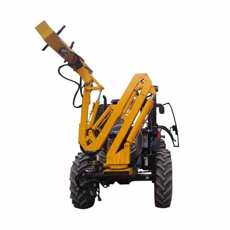 

Large vehicle hedge trimmer Highway automatic obstacle avoidance lawn mower Seabuckthorn walnut tree tractor trimmer